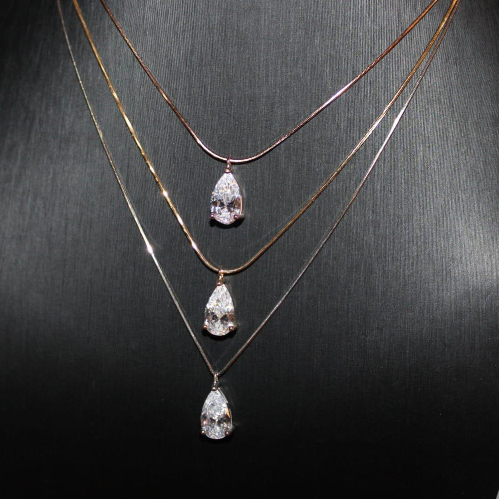 שרשרת דוגמאת טיפה