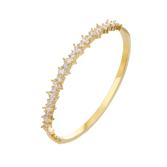 צמיד קשיח זהב