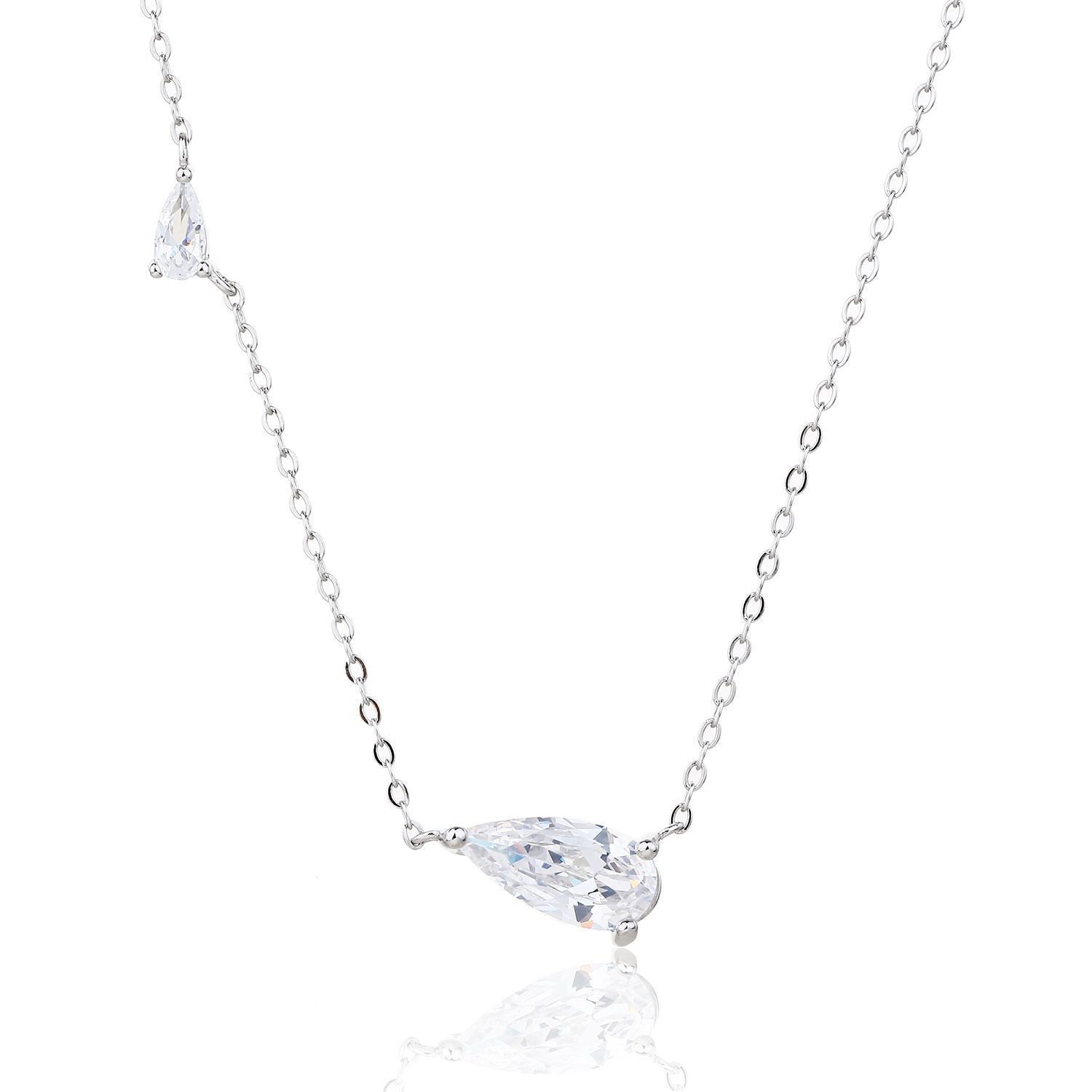 שרשרת 2 טיפות קלאסית ועדינה